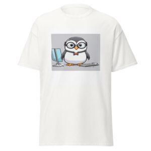 Tech Penguin Tee — Help I'm Lost Tee