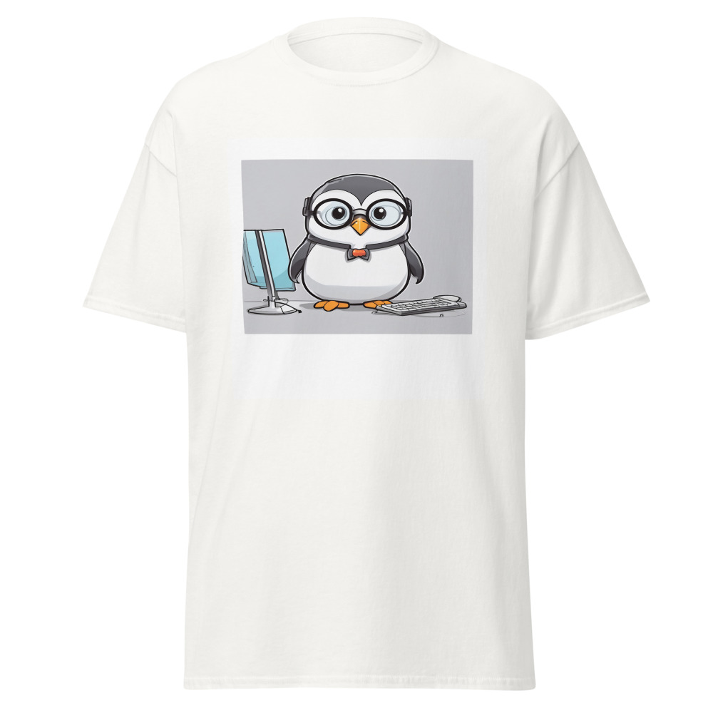 Tech Penguin Tee — Help I'm Lost Tee