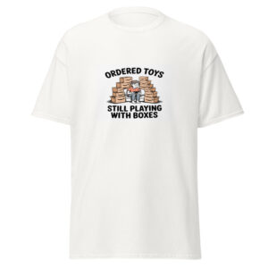Ordered Toys Box Fort Tee