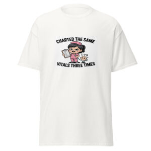 Charted Same Vitals Tee