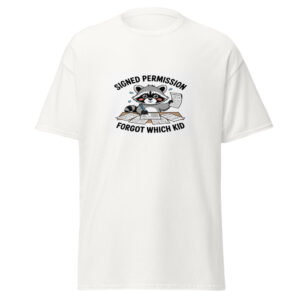 Signed Permission Raccoon Tee