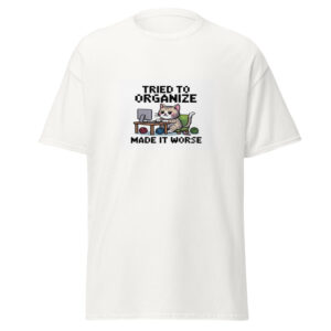 Cat Organized Chaos Tee