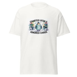Charted Vitals Ignored Chaos Tee