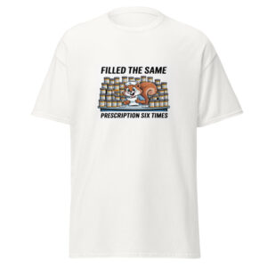 Filled Same Prescription Squirrel Tee
