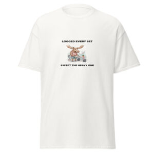 Logged Every Set Moose Tee